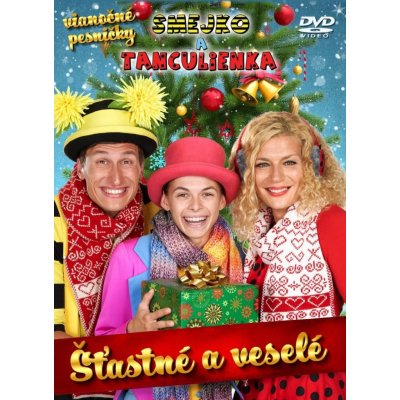 Smejko a Tanculienka - Šťastné a veselé DVD – Hledejceny.cz