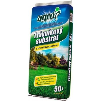 AGRO substrát Trávníkový 50 l – Zboží Mobilmania