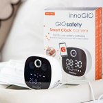 innoGIO Domácí Smart Wi-fi kamera GIOsafety Clock – Zboží Mobilmania