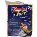 Spontex 2 Soft viskózní houbičky 2 ks – Zboží Dáma