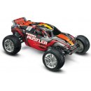 Traxxas Nitro Rustler TQi RTR stříbrno-červená 1:10