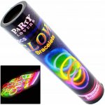 Svítící náramky Lightstick 100 ks barevné – Zboží Dáma
