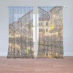 Sablio Záclony Město: 2ks 150x250cm – Hledejceny.cz