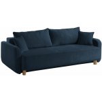 Micadoni Modrá rozkládací pohovka Elen 231 cm – Hledejceny.cz