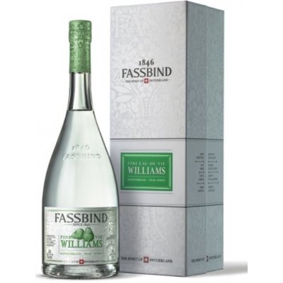 Fassbind Eau De Vie Hruškovice Williams 43% 0,7 l (karton) – Zboží Dáma