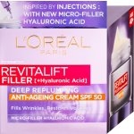L'Oréal Revitalift Filler Anti ageing cream SPF50 pleťový krém 50 ml – Zboží Dáma