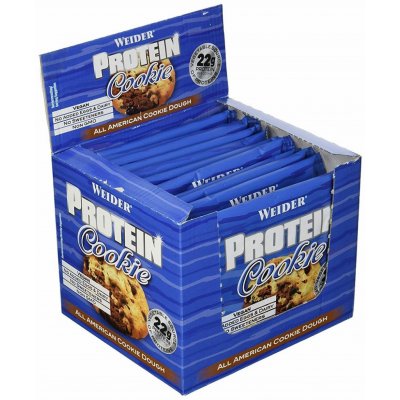 WEIDER Protein Cookie Double Choc Chips 12 x 90 g – Hledejceny.cz