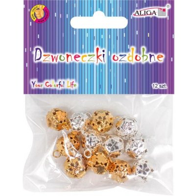 aliga Ozdobné rolničky barevné 1,3 cm 147278 – Hledejceny.cz