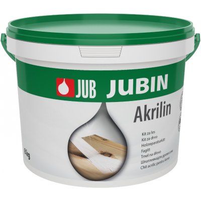 JUB Akrilin tmel na dřevo 8 kg bílý