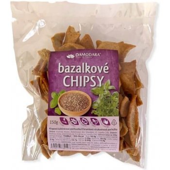 Damodara Bazalkové chipsy 150g