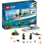 LEGO® City 60221 Potápěčská jachta – Zboží Živě