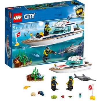 LEGO® City 60221 Potápěčská jachta