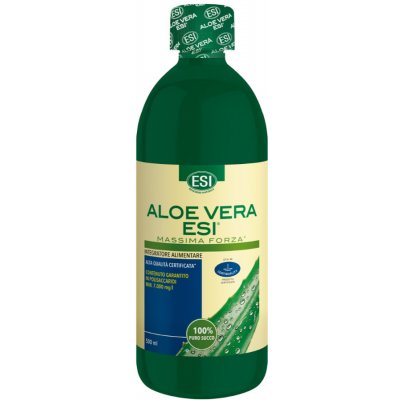 Esi Aloe Vera čistá šťáva 99,8% 0,5 l – Zboží Mobilmania