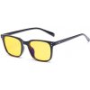 Sluneční brýle Anti Blue Ray YWEC8 černé Wayfarer style 20528BC