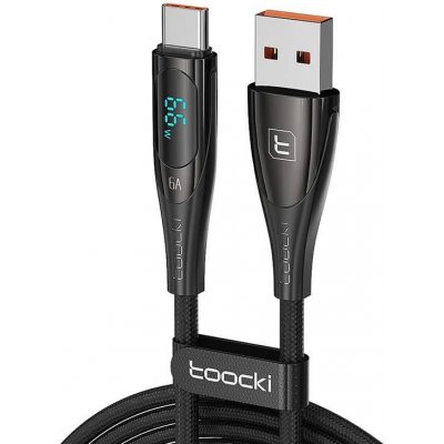 Toocki TXCTXY2A01 Charging USB AC, 1m, černý – Zboží Mobilmania