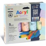 Primo Pastel Akrylové barvy sada 5 x 75 ml – Zbozi.Blesk.cz