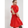 Dámské šaty Red Valentino šaty 2R3VAGQ51FP oranžová