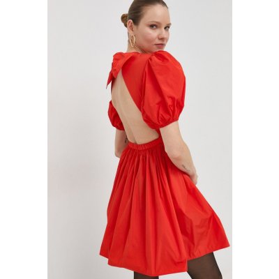 Red Valentino šaty 2R3VAGQ51FP oranžová