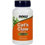 Now Foods Foods Kočičí Dráp Cat's Claw 500 mg 100 kapslí – Hledejceny.cz