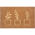 Hanse Home Collection Rostliny 105562 hnědá 45x75 cm – Zboží Dáma