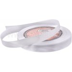 Stuha saténová 12mm/32m cream (krémová) – Zboží Mobilmania