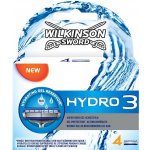 Wilkinson Sword Hydro3 4 ks – Zboží Dáma