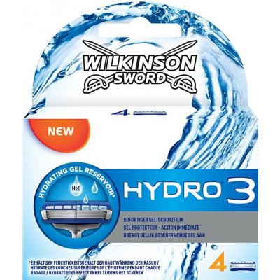 Wilkinson Sword Hydro3 4 ks – Zbozi.Blesk.cz