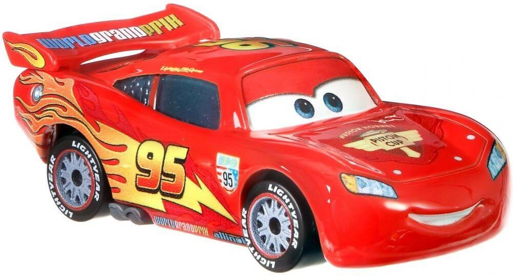 Mattel Cars 3 autíčko Blesk McQueen se závodními koly od 398 Kč - Heureka.cz