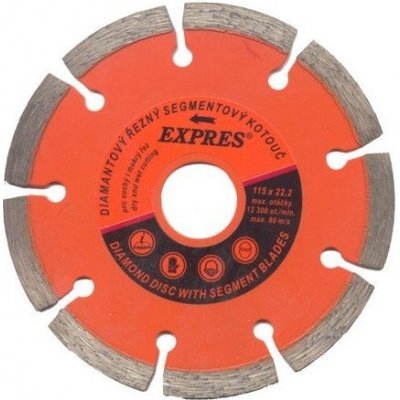 Optima Diamantový kotouč 115 x 2,0 x 22,2 mm OM-XD115 – Zboží Mobilmania