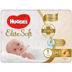 HUGGIES Elite Soft 1 3-5 kg 26 ks – Zboží Mobilmania