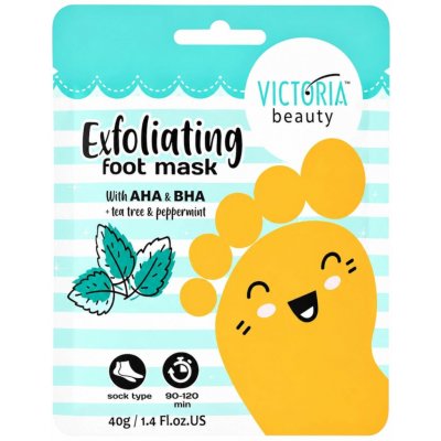 Victoria Beauty Maska na nohy s mátou a čajovníkem 40 g – Zboží Mobilmania