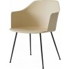 Jídelní židle &Tradition Rely HW33 s područkami black / beige sand