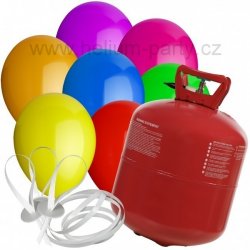 Recenze Helium Balloon Time + 50 barevných balónků mix - Heureka.cz