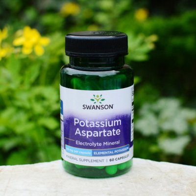 Swanson Potassium Aspartate 99 mg x 60 kapslí – Hledejceny.cz