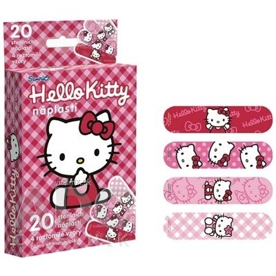Hello Kitty sterilní dětské náplasti 20 ks