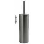 Gedy Flip WC štětka závěsná systém Lift & Clean gun metal 52330381 – Hledejceny.cz