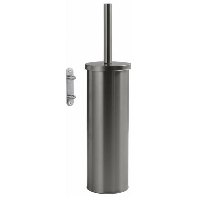 Gedy Flip WC štětka závěsná systém Lift & Clean gun metal 52330381 – Hledejceny.cz