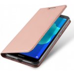 Pouzdro Dux Ducis Skin Pro kožené Honor 7S - růžovozlaté – Zboží Živě