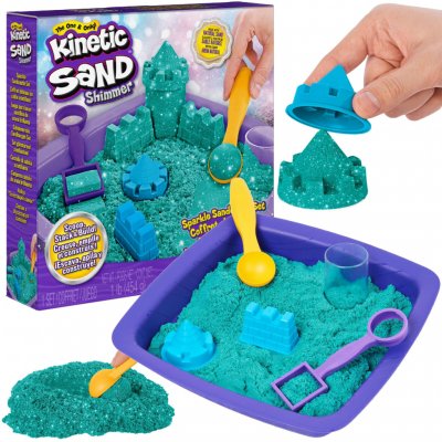 Spin Master Kinetic Sand modrá písek 0,9 kg – Sleviste.cz