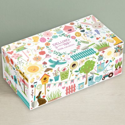 Deluxo 3vrstvé v krabičce jaro 150 ks – Hledejceny.cz