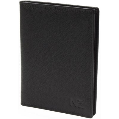 Nivasaža N30 černé kožené pouzdro na doklady tenké – Zboží Živě