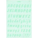 Fandy Šablona abeceda 17x26 cm – Zboží Dáma Fandy Šablona abeceda 17x26 cm – Zboží Dáma