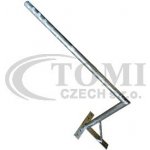 Držák antény 50/100cm s křížem + vzpěra, trubka 42/2mm, zinek Žár – Sleviste.cz