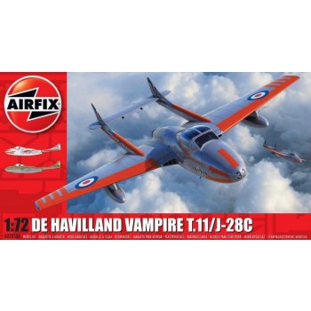Airfix deHavilland Vampire T.11 J 28C A02058A 1:72