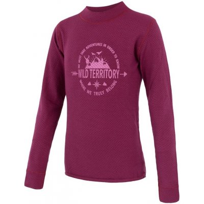 Sensor Merino DF Territory dětské funkční tričko Lilla – Zboží Dáma