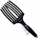 Olivia Garden Fingerbrush Ionic Large kartáč na vlasy černý FB1PC-L – Zboží Dáma