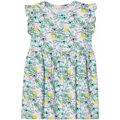 Dívčí šaty bílá růžová – Zboží Dáma