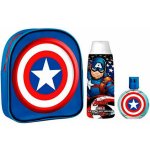 Dětské parfémy Captain America EDT 50 ml + batoh + sprchový gel 300 ml dárková sada