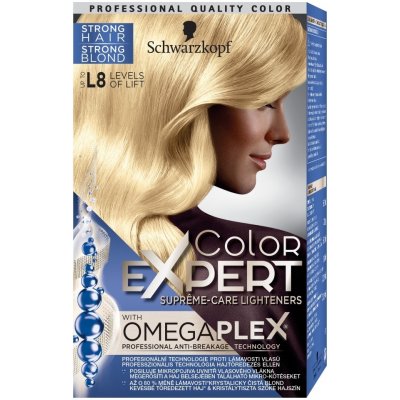 Schwarzkopf Color Expert barva na vlasy zesvětlující L8 od 148 Kč -  Heureka.cz