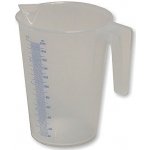 MATO Průhledná polypropylénová odměrná nádobka 3330033, objem 3 l – Zboží Mobilmania